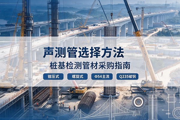 同安声测管选型标准
