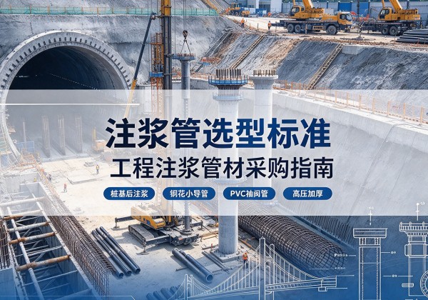 同安注浆管选型标准
